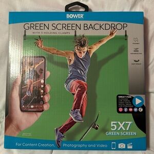 Green Screen Backdrop for Photography and Video